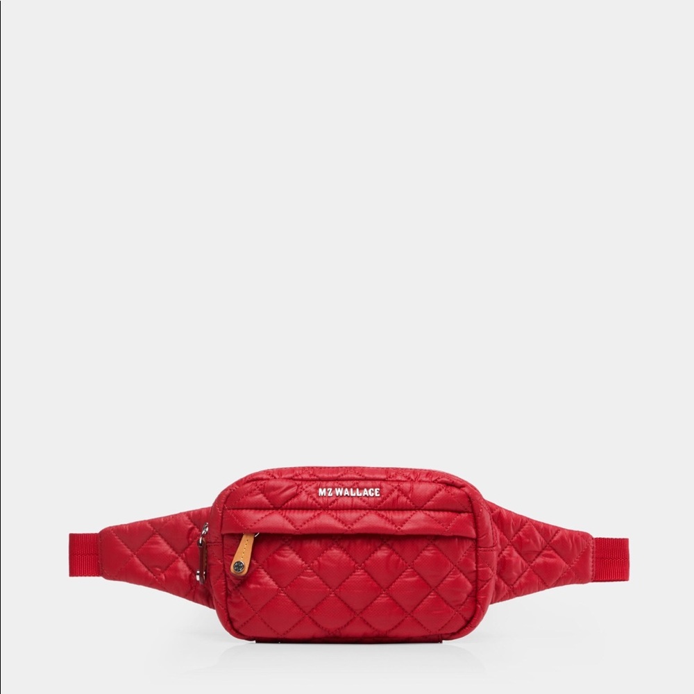 MZ Wallace red metro belt bag